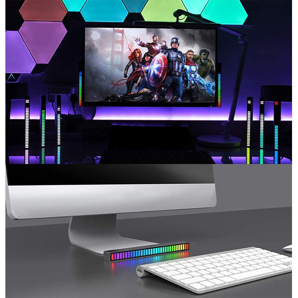 Luz led rítmica RGB | Control de sonido led